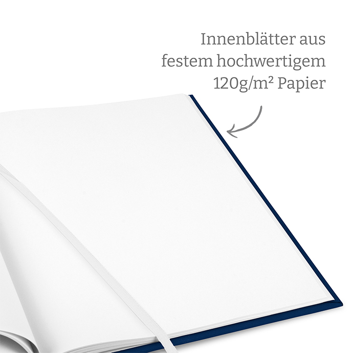 Gästebuch Royalblau