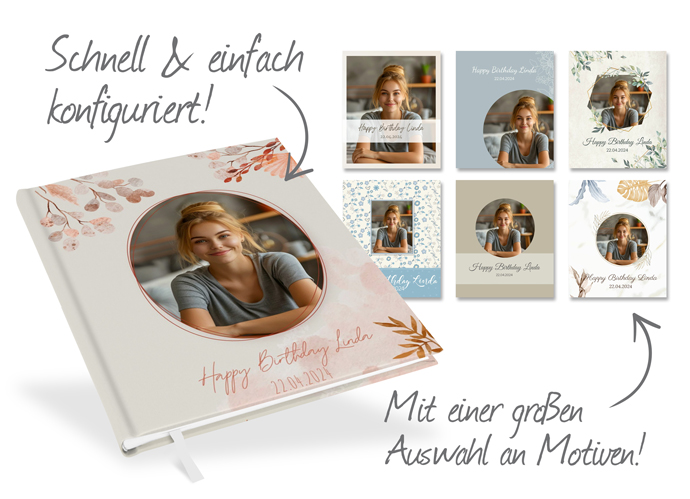 Gästebuch Geburtstag personalisiert