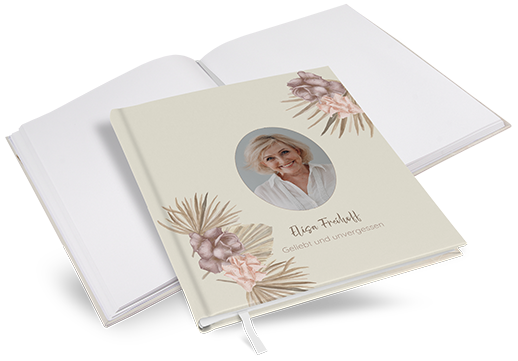 Kondolenzbuch -  Boho Minimal - KB-25001-B-03
