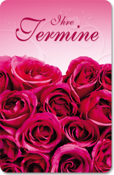 Terminkarte "Rosenherz" - 1204010233