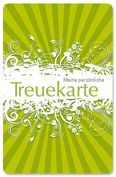 Treuekarte "green style" - 1244010283