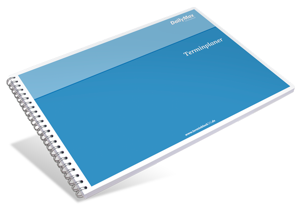 DailyMax Terminplaner 6/10 - datiert für 2026