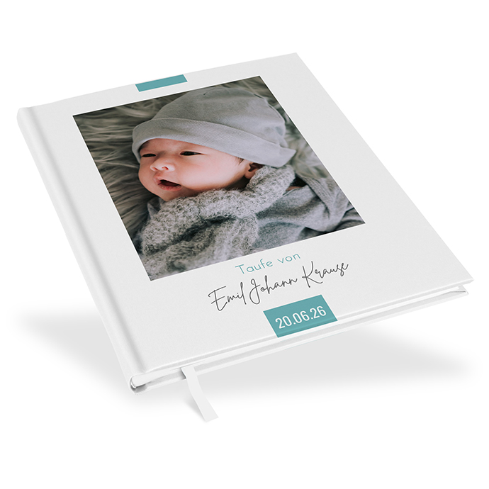 Gästebuch Taufe - Minimalistisch "Helsinki"